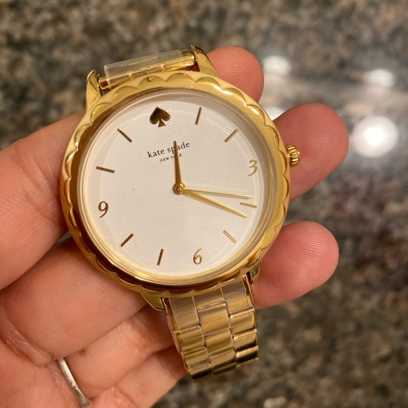Kate Spade Gold Metro Bracelet Watch 38mm main image 8